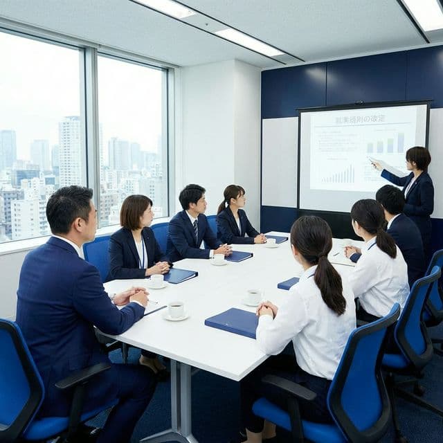 就業規則作成の手順